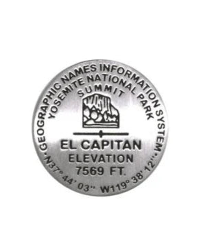 El Capitan GNIS, California lapel pin