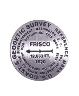 Mt. Humphreys (San Francisco Peak, aka "Frisco"), Arizona lapel pin
