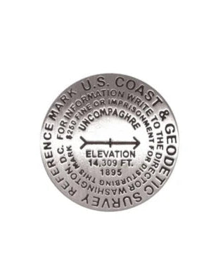 Uncompahgre Peak, Colorado lapel pin