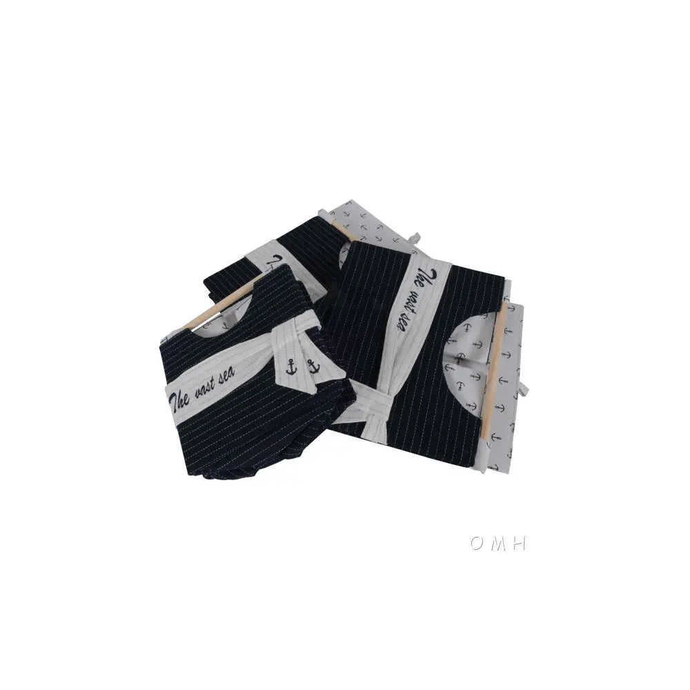 Anne Home - Set of 3 Foldable Fabric Basket