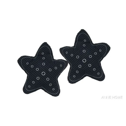 Anne Home - Star Pillow - Blue Set of 2