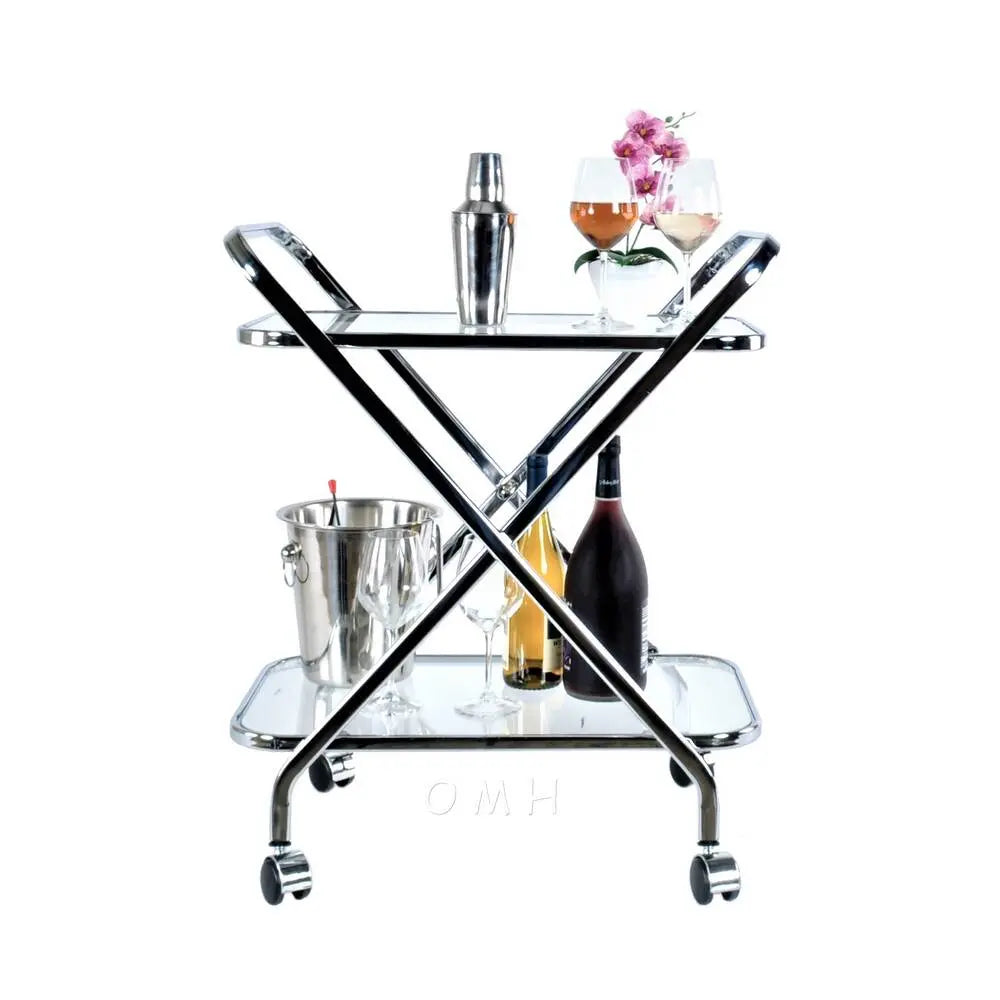 Anne Home - X-Shape Bar Cart