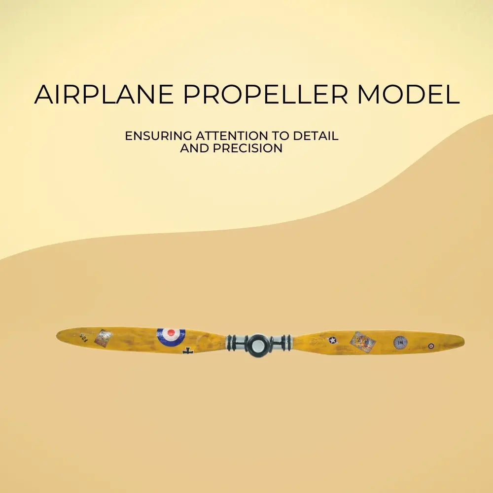 Airplane Propeller Wall Decor