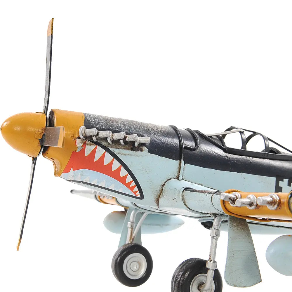1943 Grey Mustang P51 1:40 Model Plane