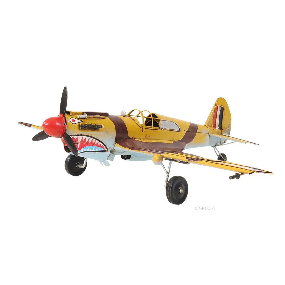 1941 Curtiss Hawk 81A 1:29 Model Plane