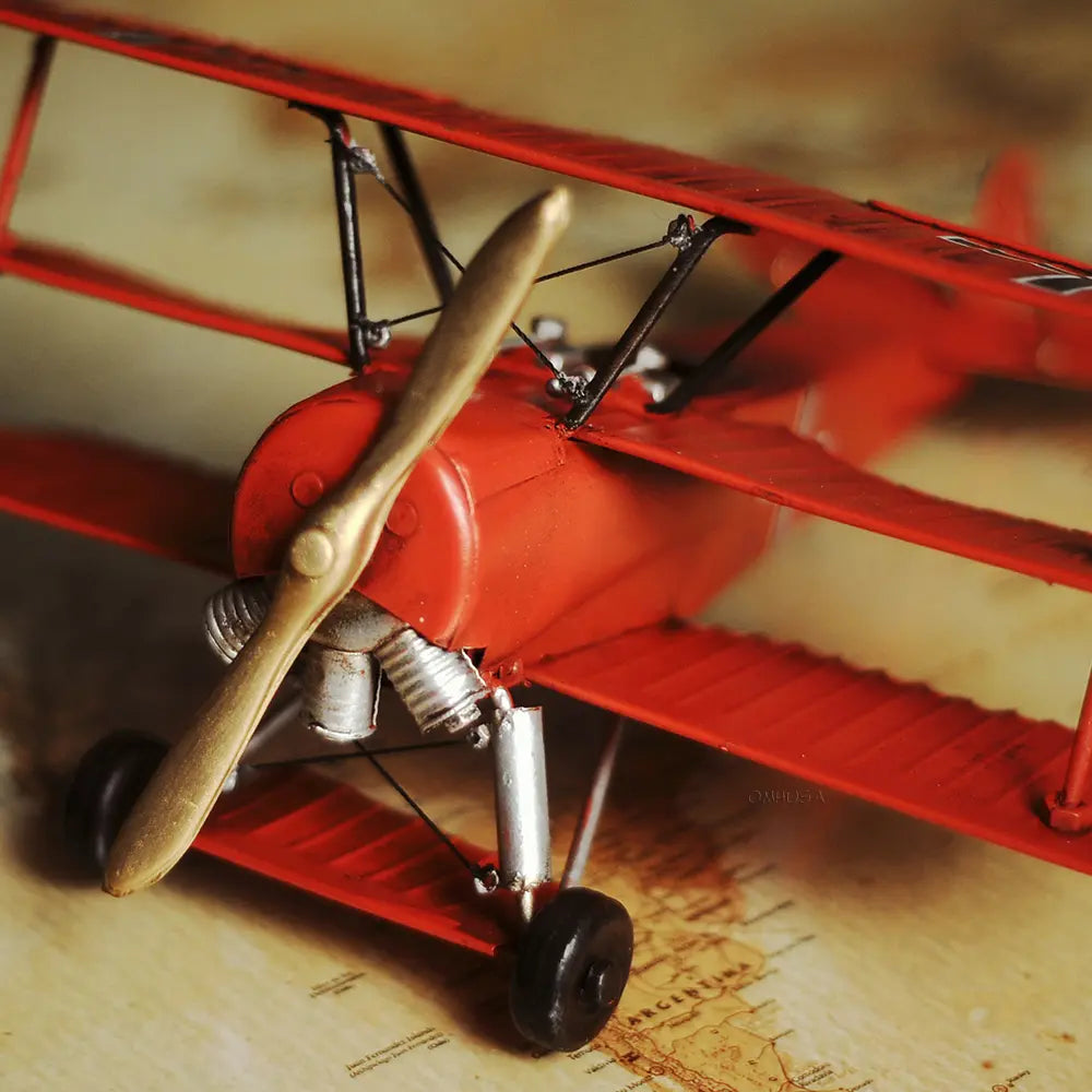 1917 Red Baron Fokker Triplane Model