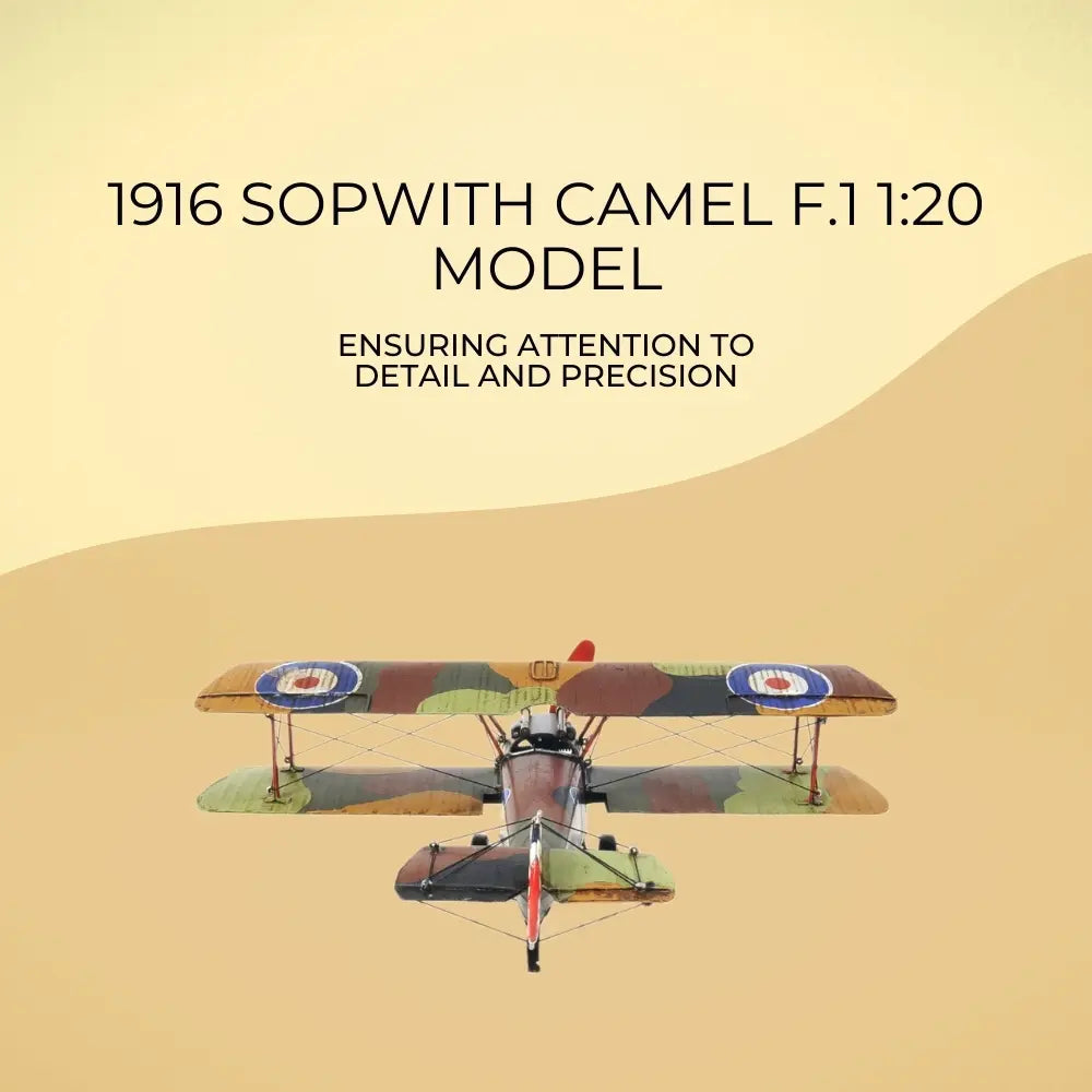 1916 Sopwith Camel F.1 1:20 Model Plane