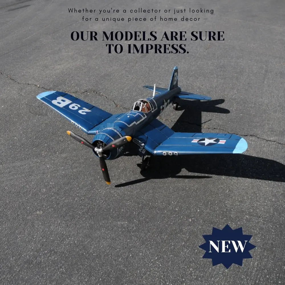 F4U Corsair 1942 1:12 Model Plane