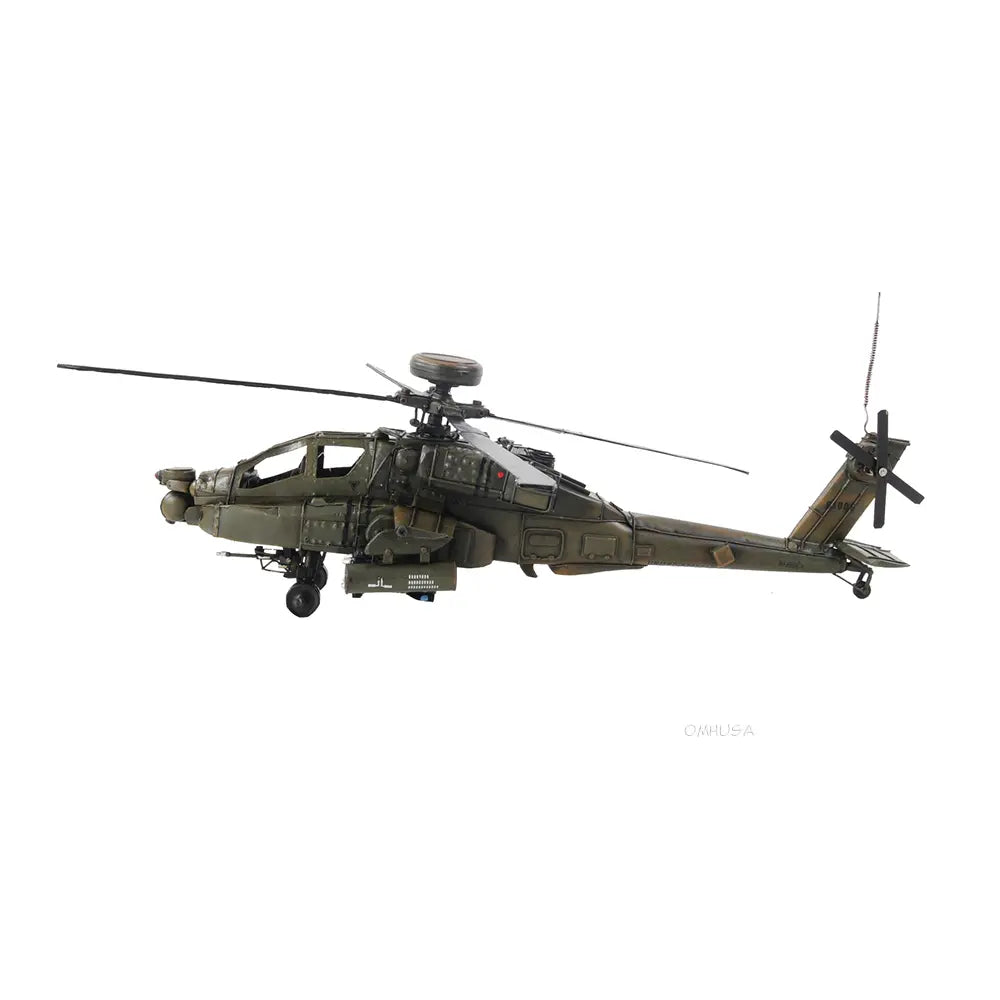 Ah-64 Apache 1:39 Model Helicopter