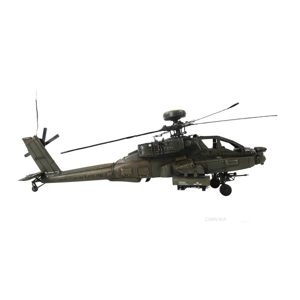 Ah-64 Apache 1:39 Model Helicopter