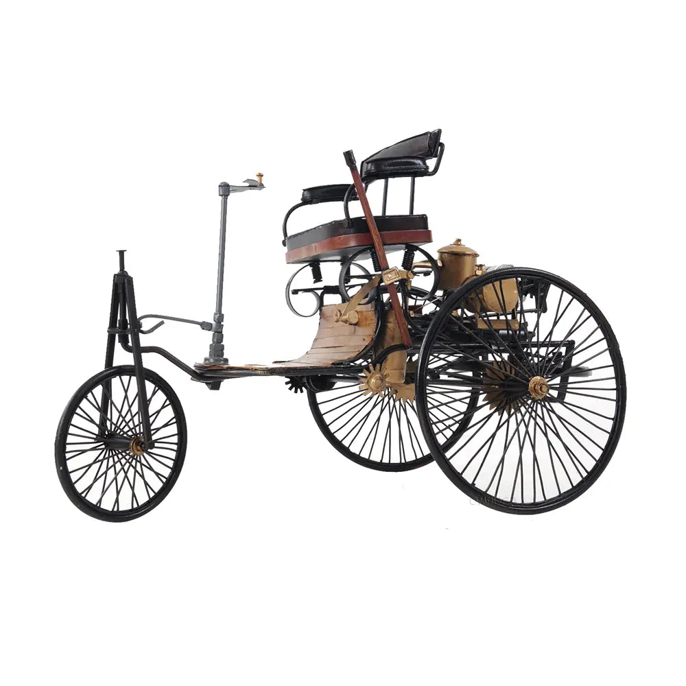 1886 Yellow & Black Mercedes Benz Car Model