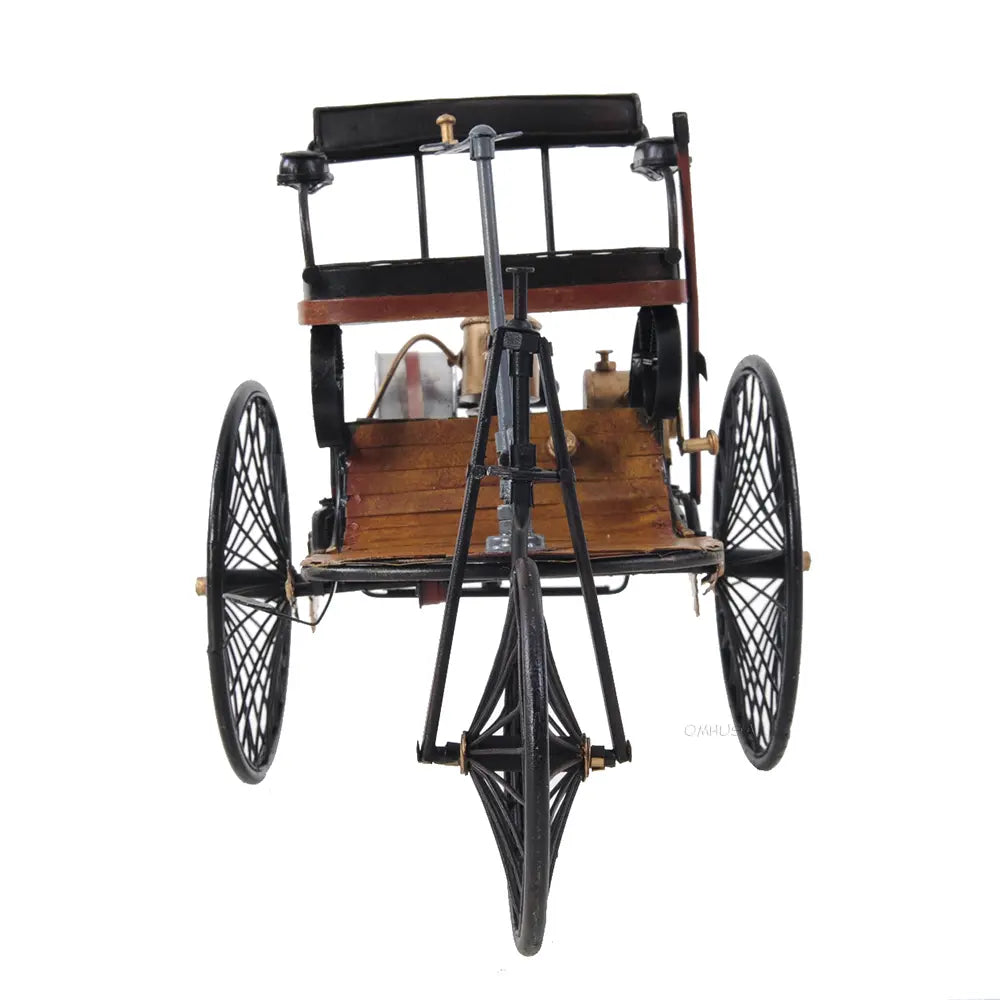 1886 Yellow & Black Mercedes Benz Car Model