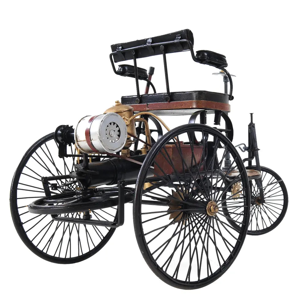 1886 Yellow & Black Mercedes Benz Car Model