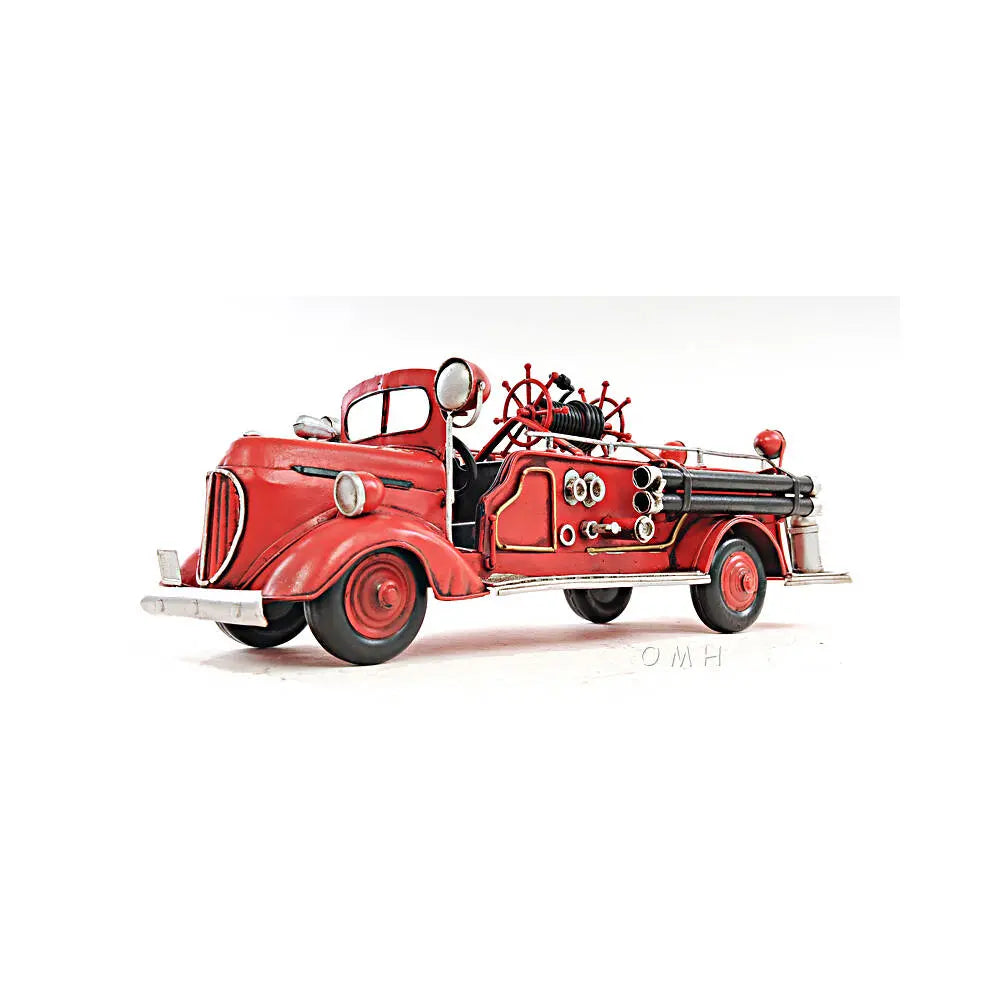 1938 Red Fire Engine Ford 1:40 Model