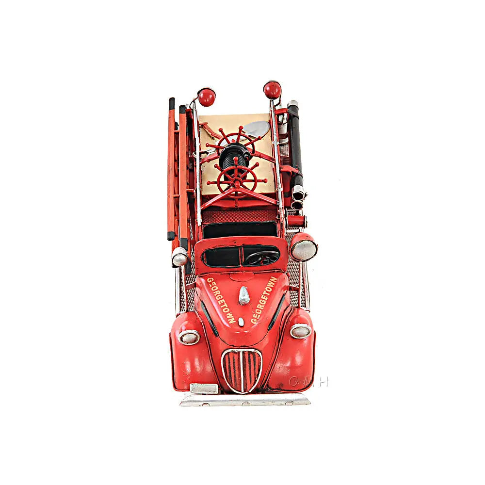 1938 Red Fire Engine Ford 1:40 Model