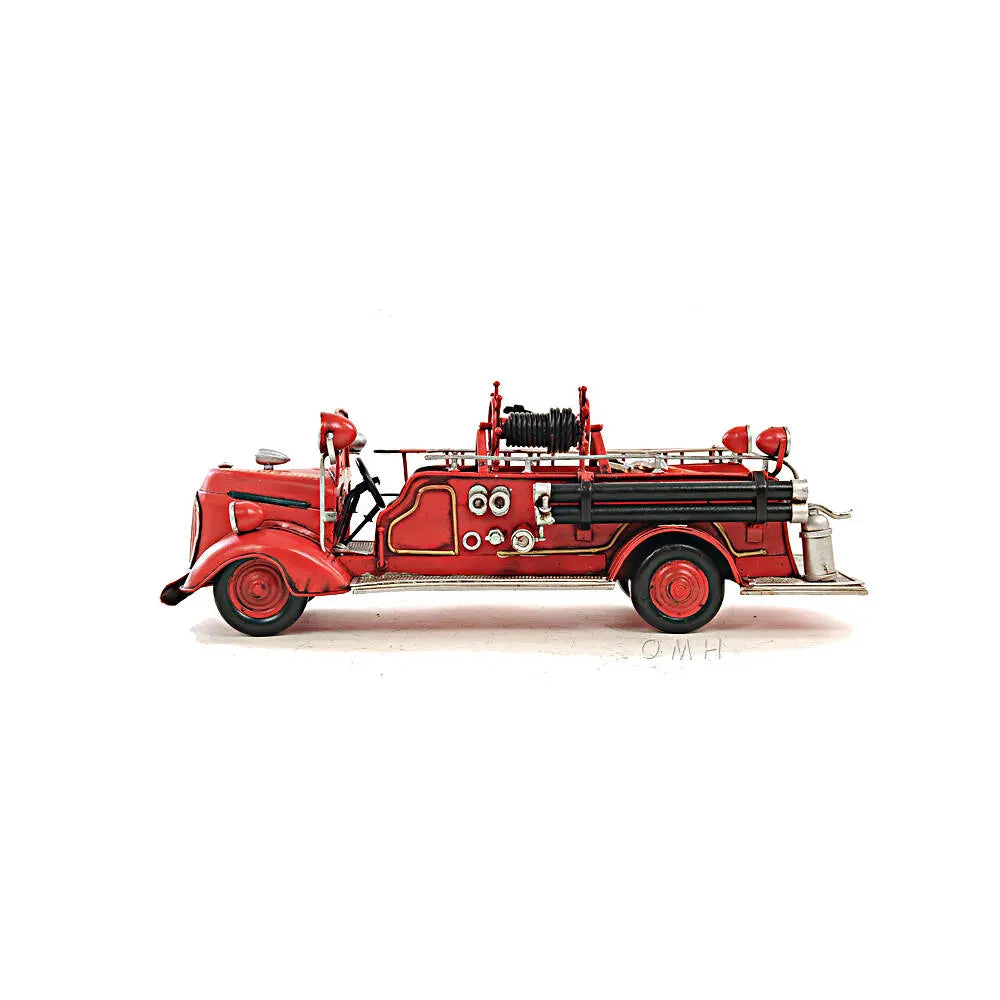 1938 Red Fire Engine Ford 1:40 Model