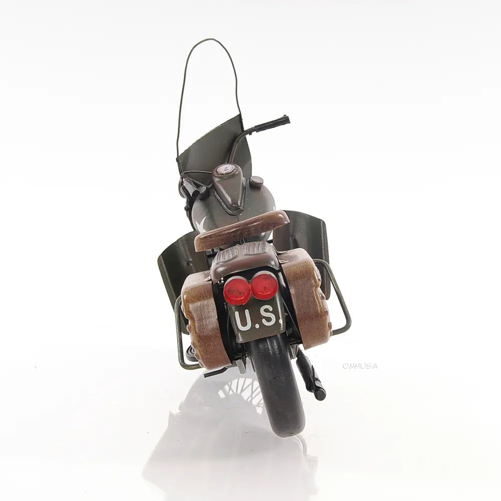1942 WLA Model 1:12 Harley-Davidson Motorcycle Model