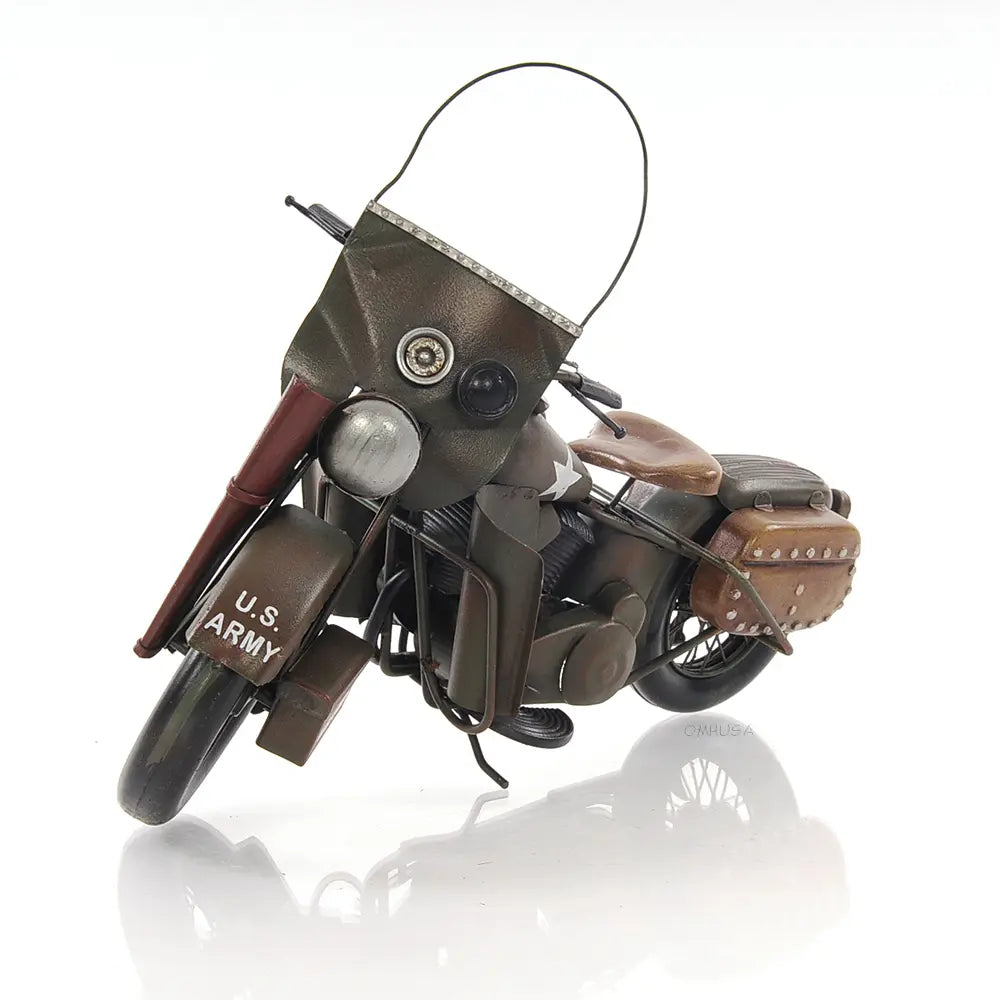 1942 WLA Model 1:12 Harley-Davidson Motorcycle Model
