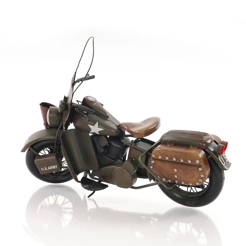 1942 WLA Model 1:12 Harley-Davidson Motorcycle Model