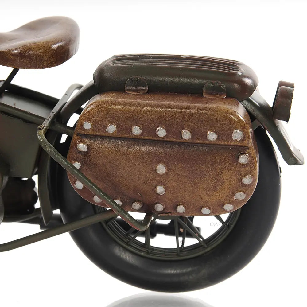 1942 WLA Model 1:12 Harley-Davidson Motorcycle Model