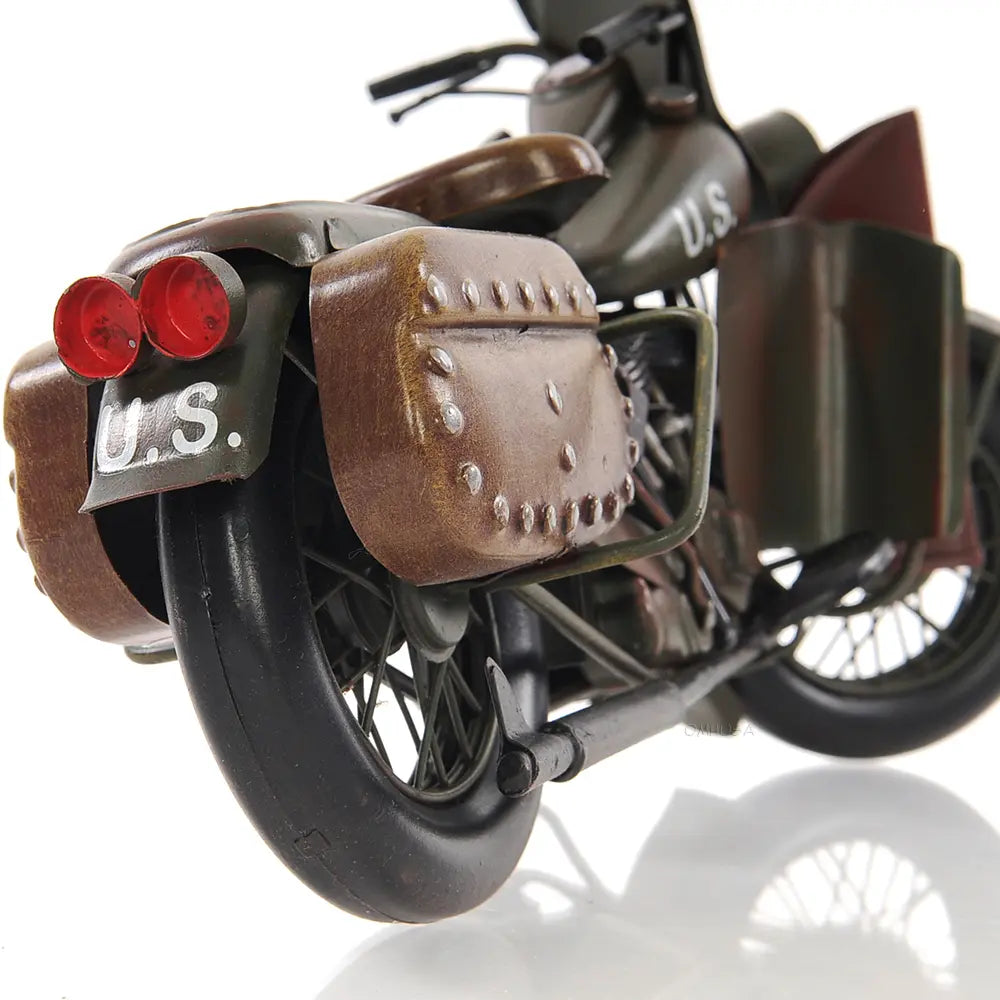 1942 WLA Model 1:12 Harley-Davidson Motorcycle Model