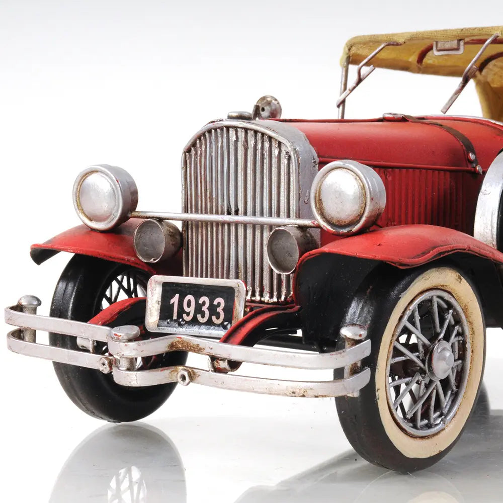 Model 1933 Red Duesenberg J 1:12