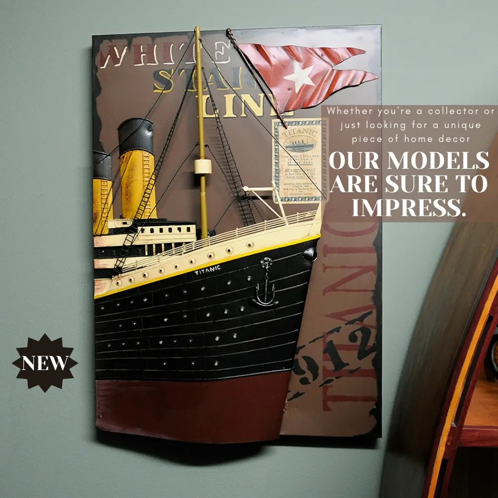 RMS Titanic Cruise Ship Front Bow 3D Painting