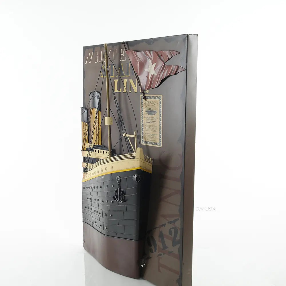 RMS Titanic Cruise Ship Front Bow 3D Painting