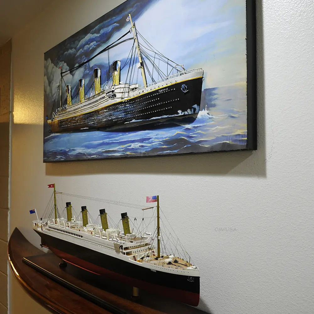 RMS Titanic 3D Painting