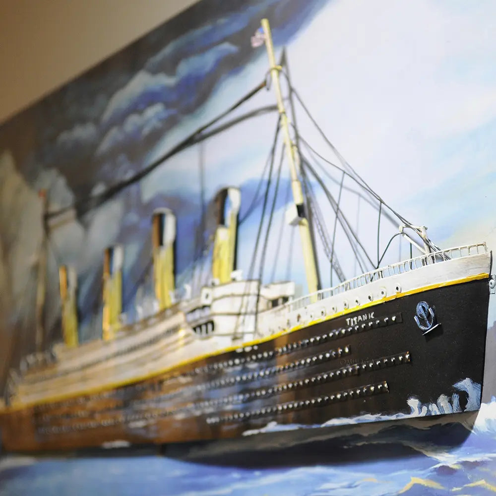 RMS Titanic 3D Painting