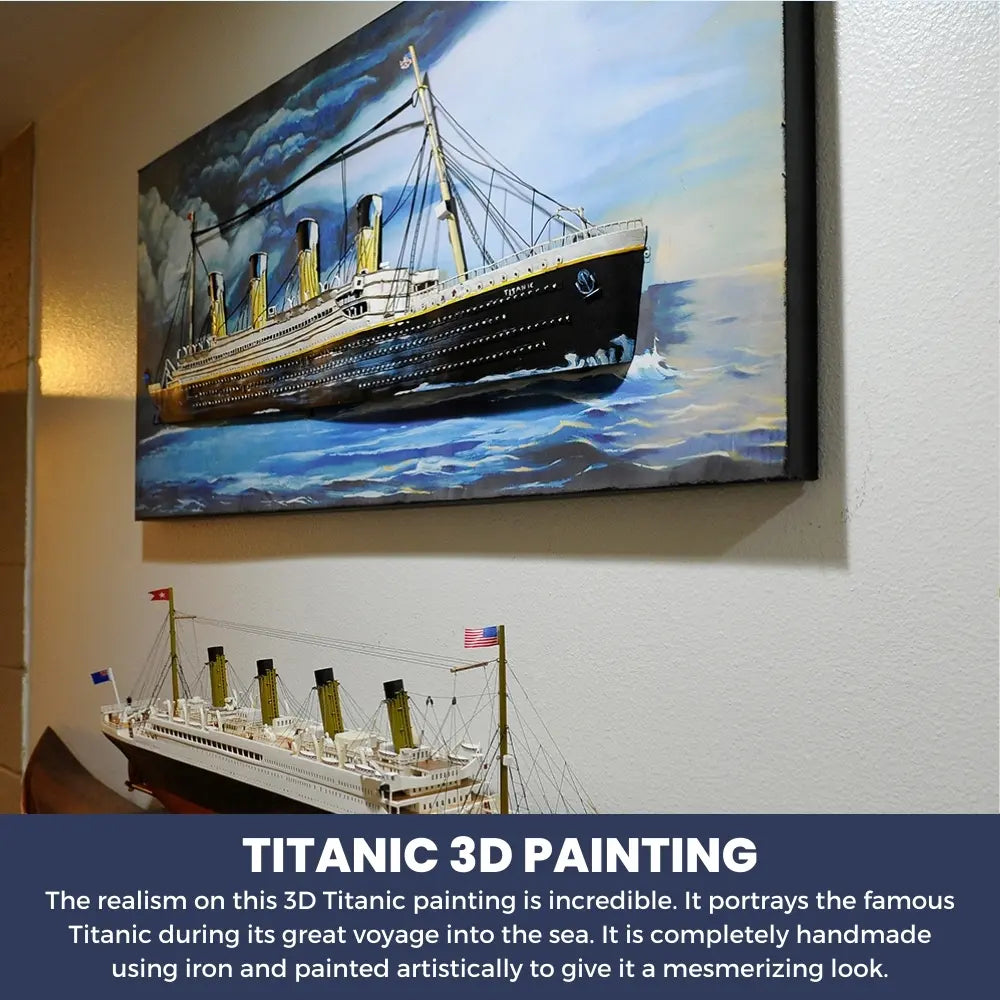 RMS Titanic 3D Painting