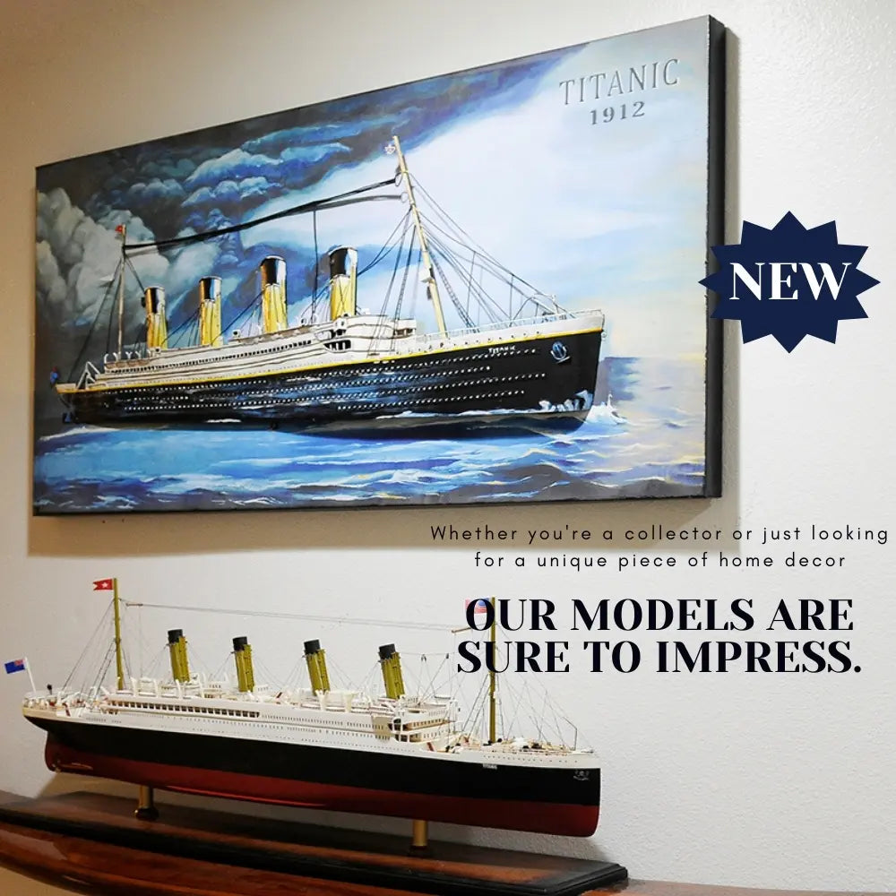 RMS Titanic 3D Painting
