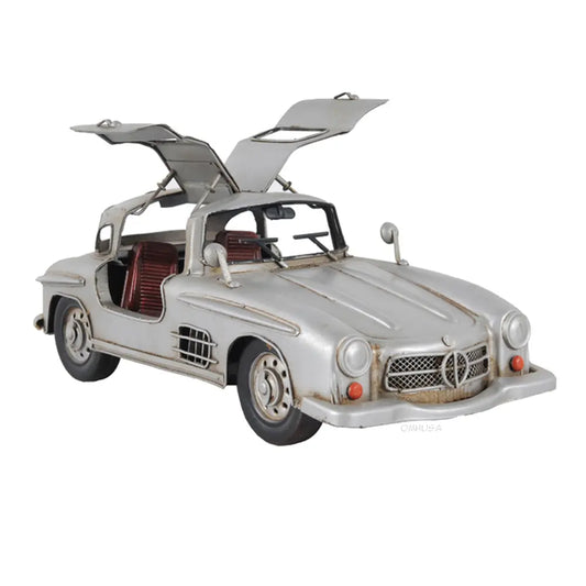Mercedes Benz 300L Gullwing Silver Model