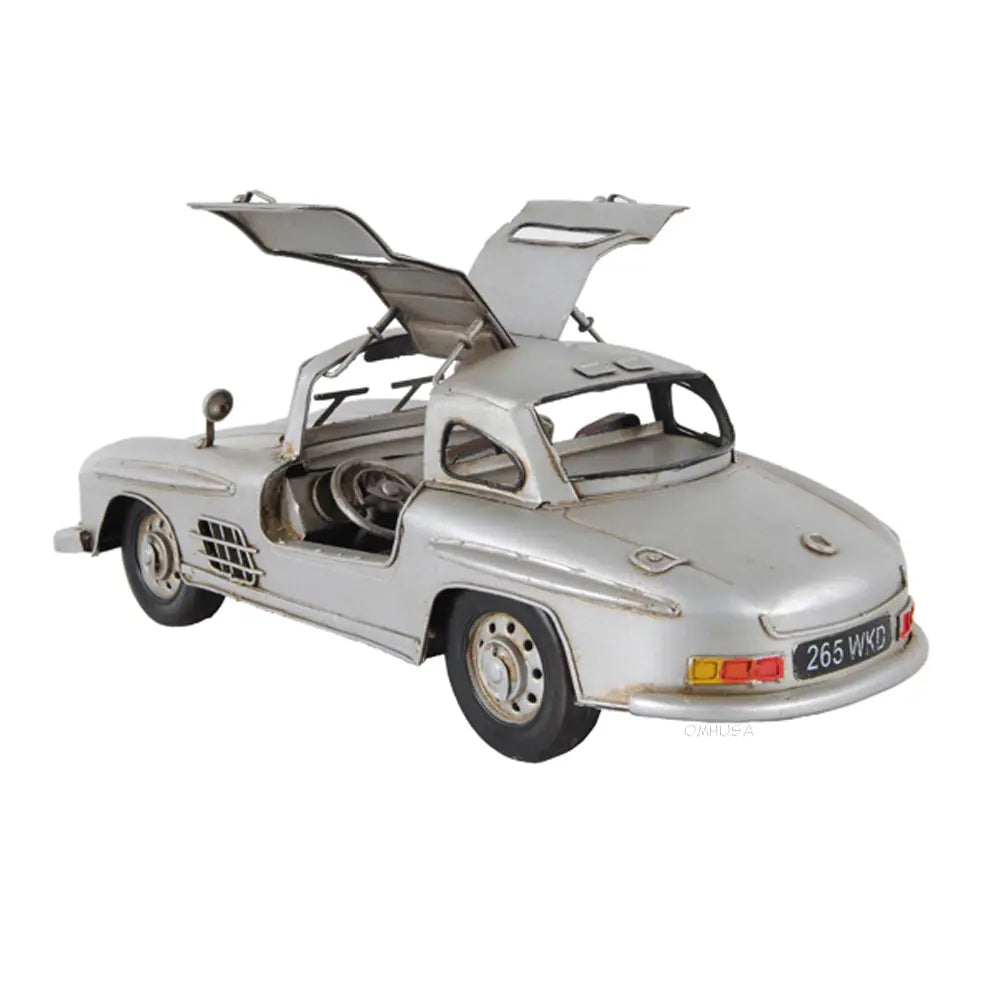 Mercedes Benz 300L Gullwing Silver Model