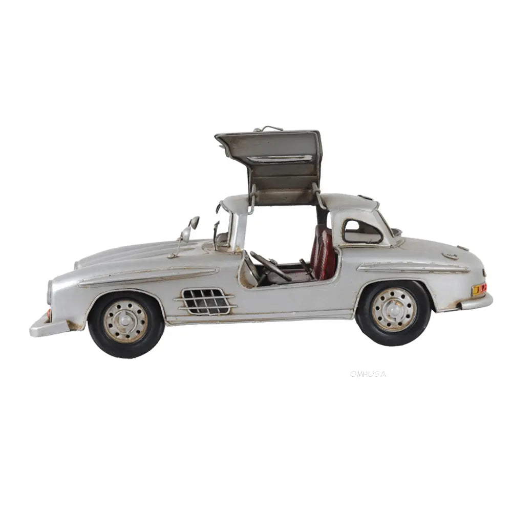 Mercedes Benz 300L Gullwing Silver Model
