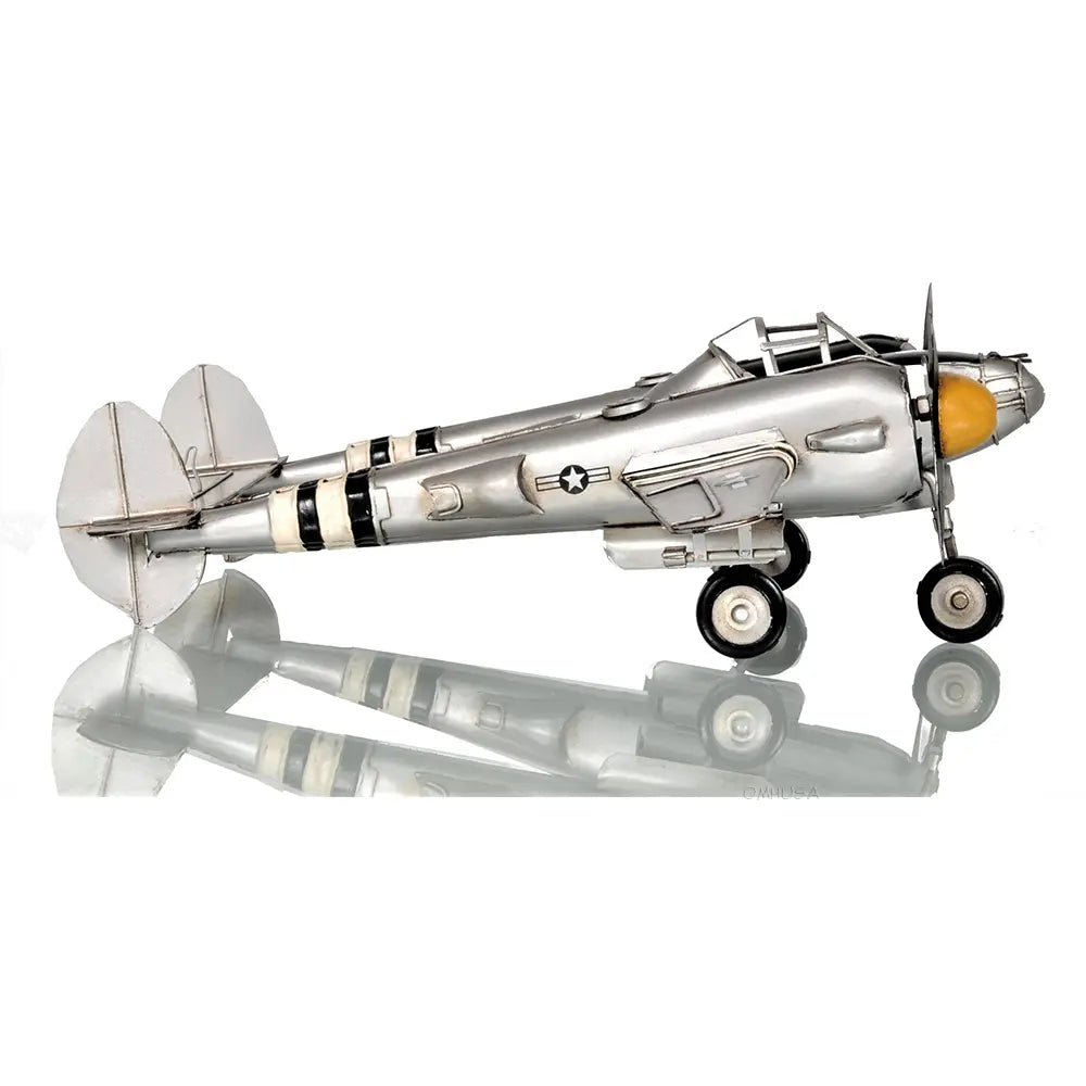 1940s U.S. Twin-Engine Fighter Model Plane