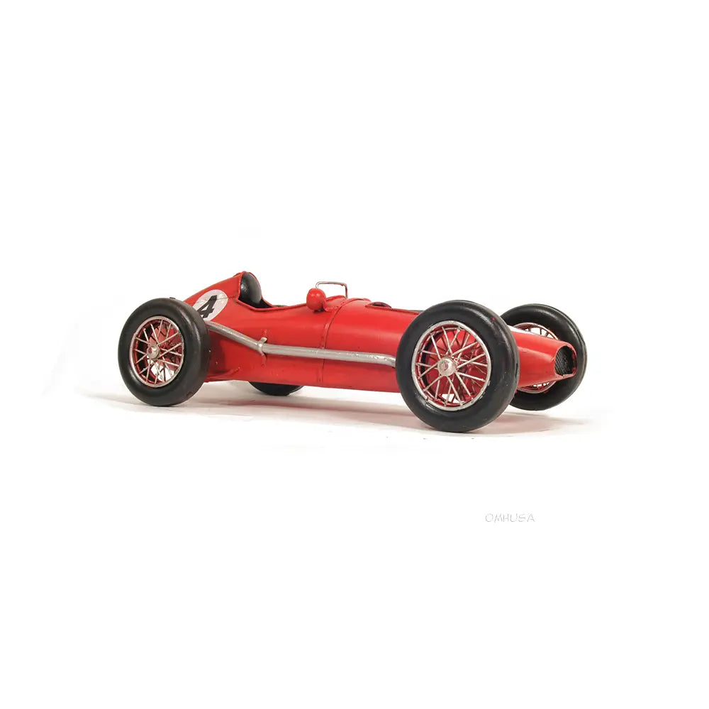 1958 Ferrari 246 F1 Model Red Metal Handmade