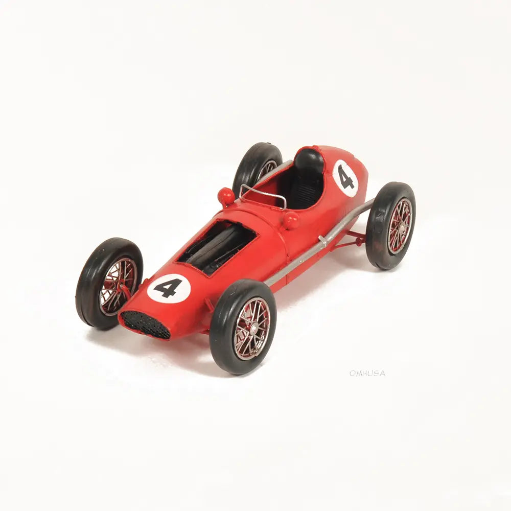 1958 Ferrari 246 F1 Model Red Metal Handmade