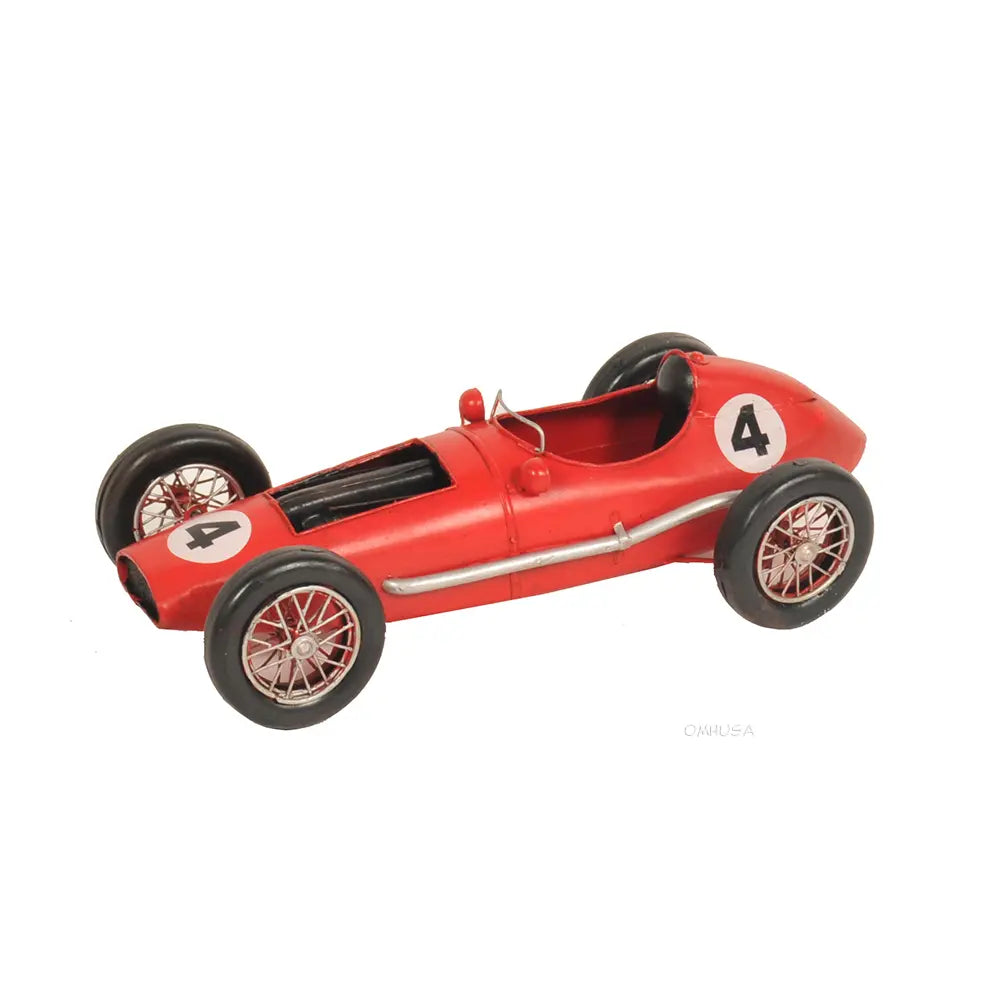 1958 Ferrari 246 F1 Model Red Metal Handmade