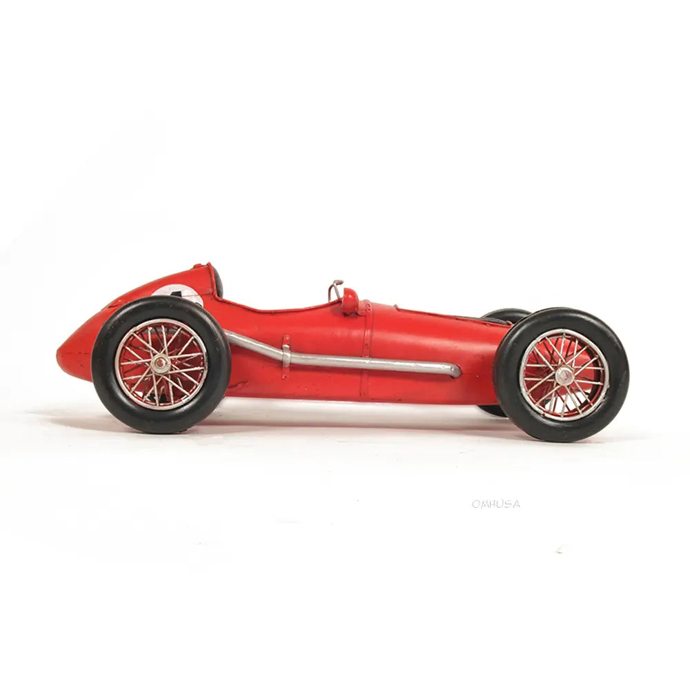 1958 Ferrari 246 F1 Model Red Metal Handmade