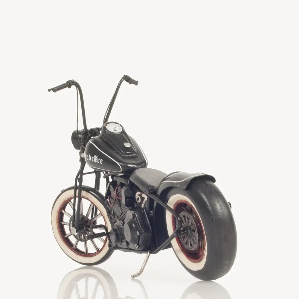 Model Hardcore 67 Chopper Motorcycle Metal Handmade