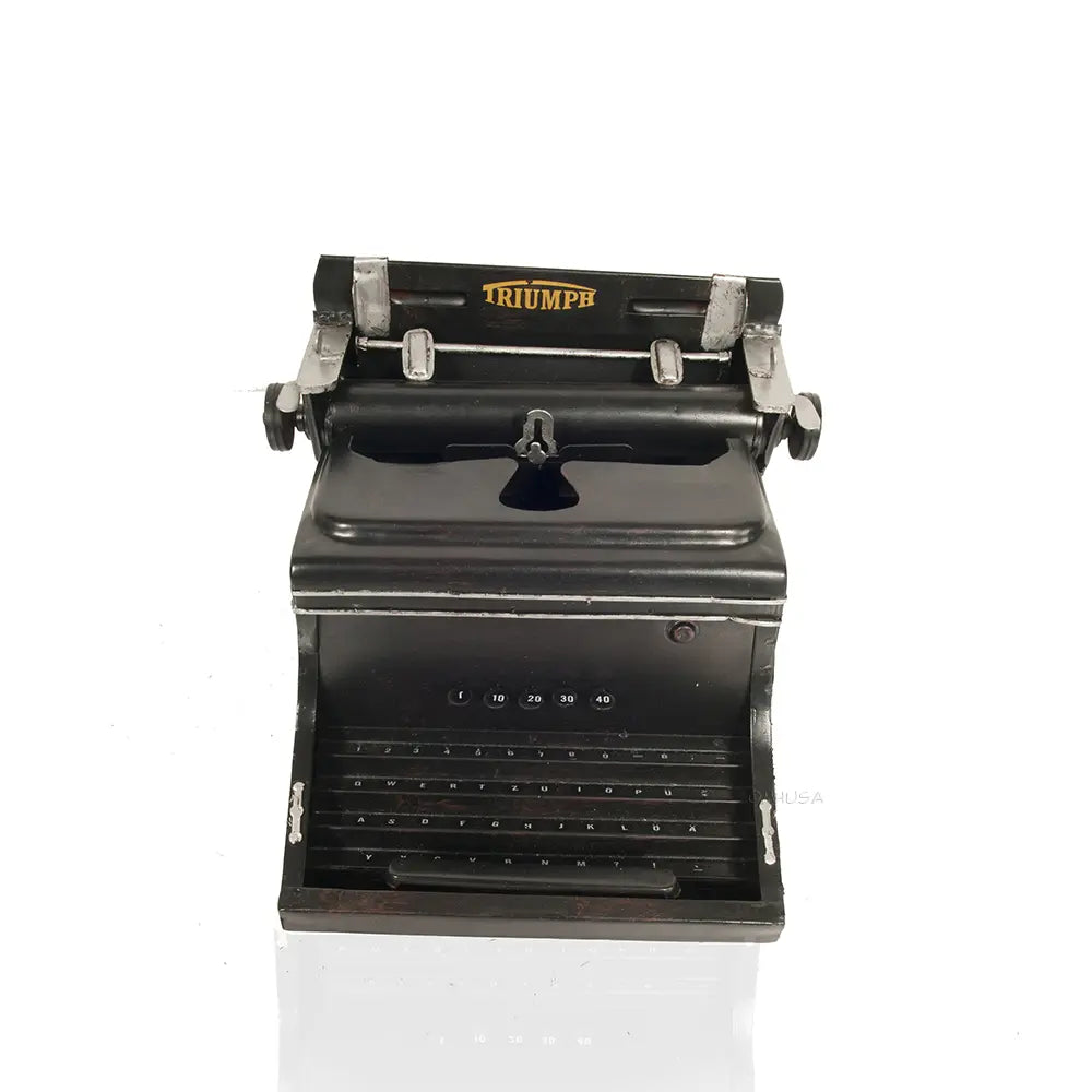 1945 Triumph German Typewriter Handmade Display-Only