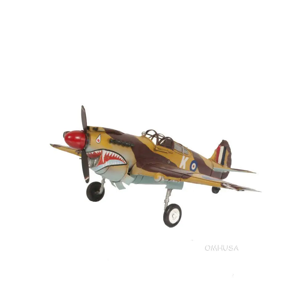 1941 Curtiss Hawk 81A Metal Handmade Scaled Model