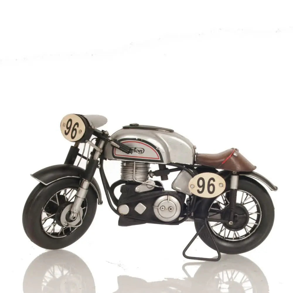 1952 Norton Manx 1:8 Metal Handmade Scaled Model