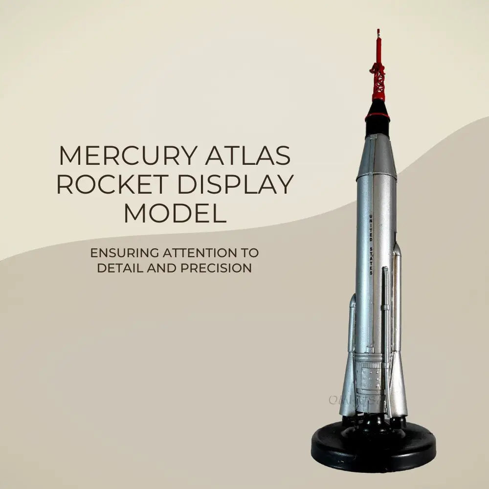 Mercury Atlas Rocket Display Model