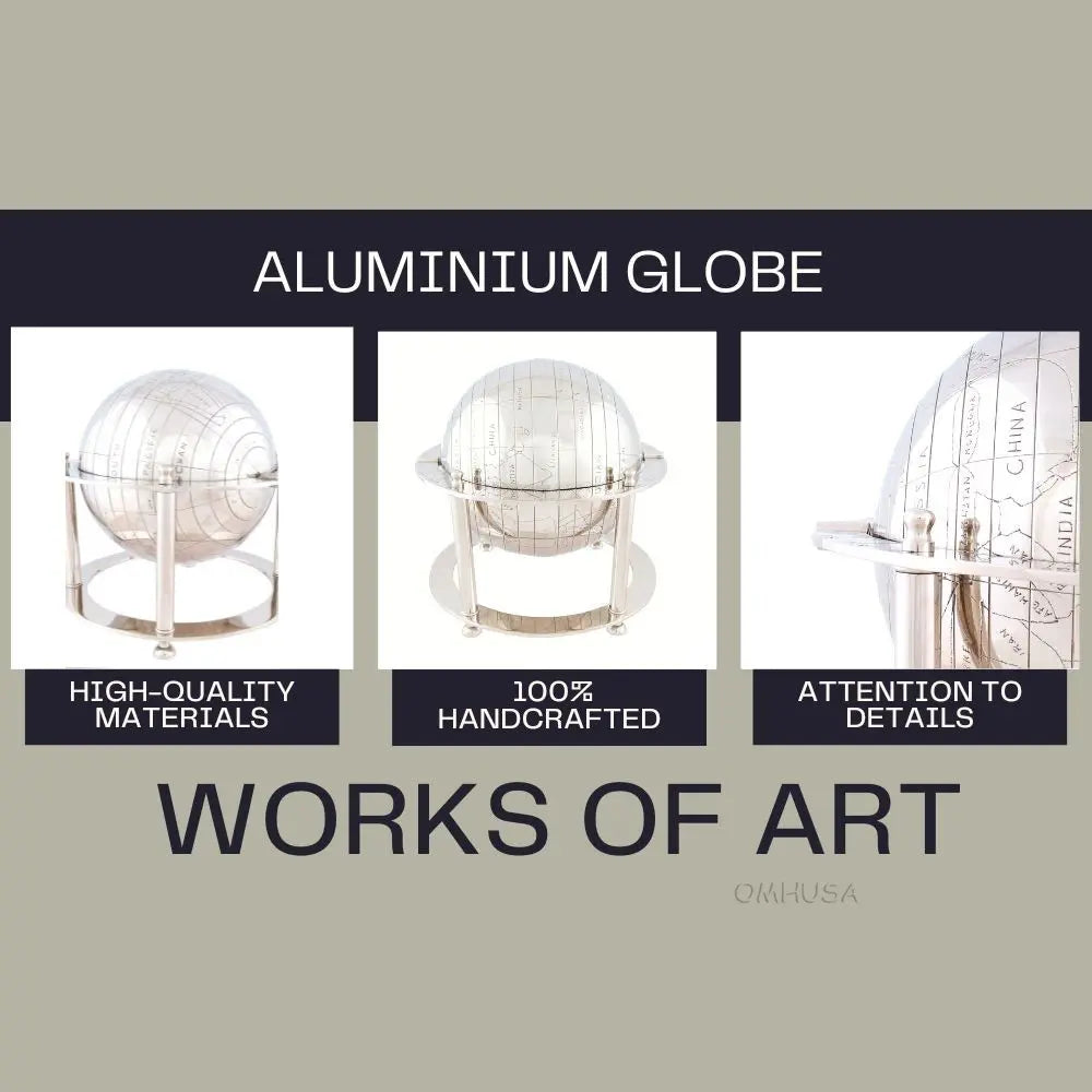 Aluminium World Globe-AK015