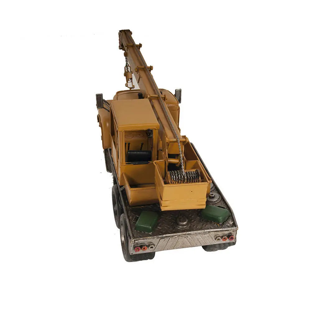 Model Metal Handmade Crane Truck Model