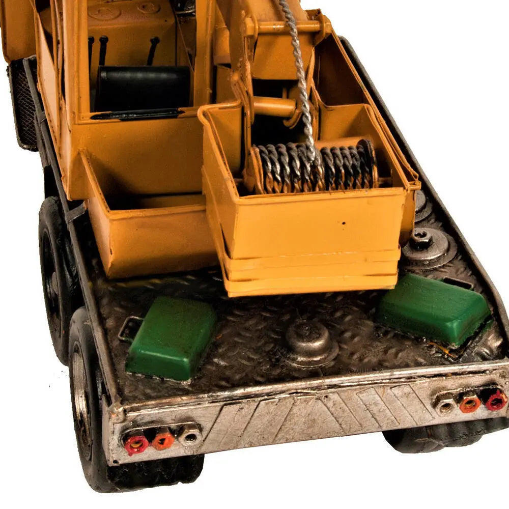 Model Metal Handmade Crane Truck Model