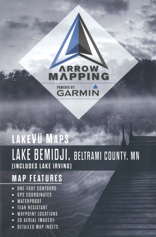 Bemidji - Beltrami Co. Fishing Map