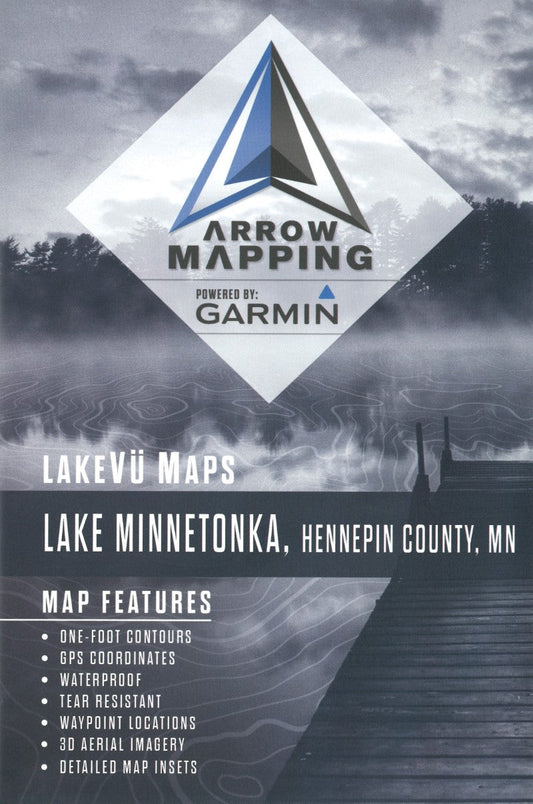 Lake Minnetonka - Hennepin Co  Fishing Map